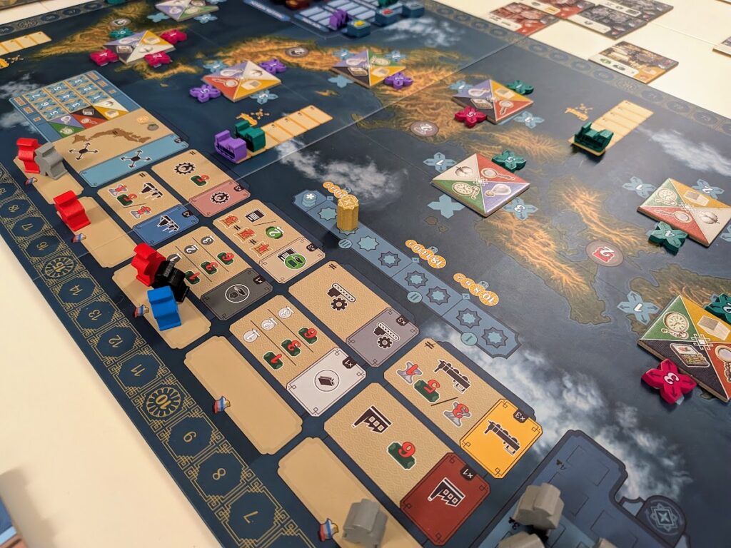 The main game board