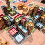 a very crowded city view at the end of a game