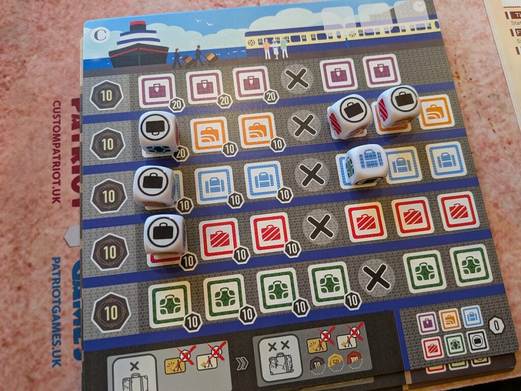 player board C from railway porters
