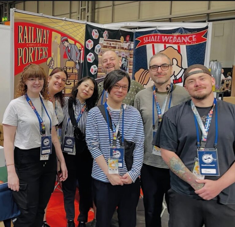 the saashi and saashi booth crew