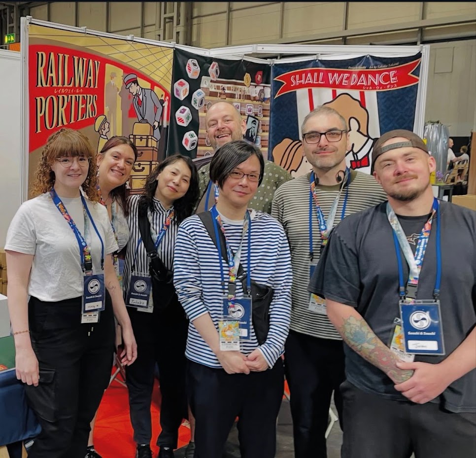 the saashi and saashi booth crew