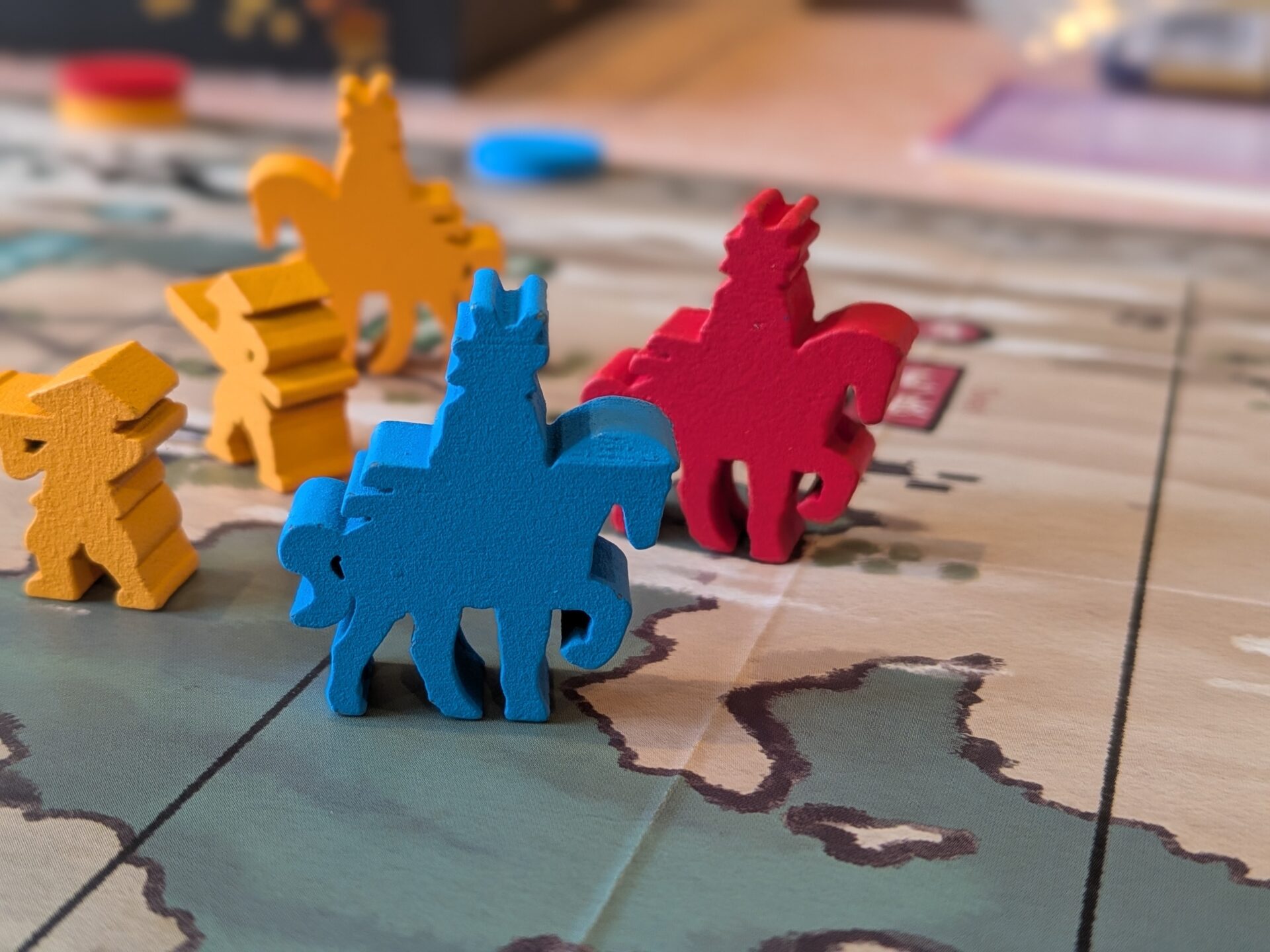 close up of joraku pieces