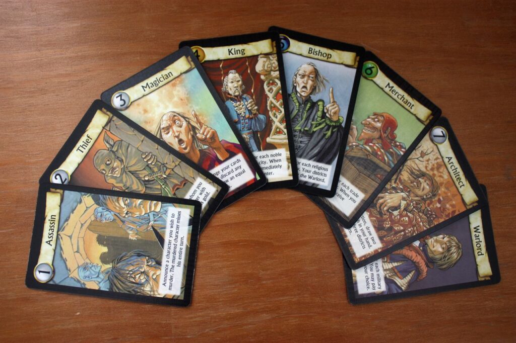citadels character cards