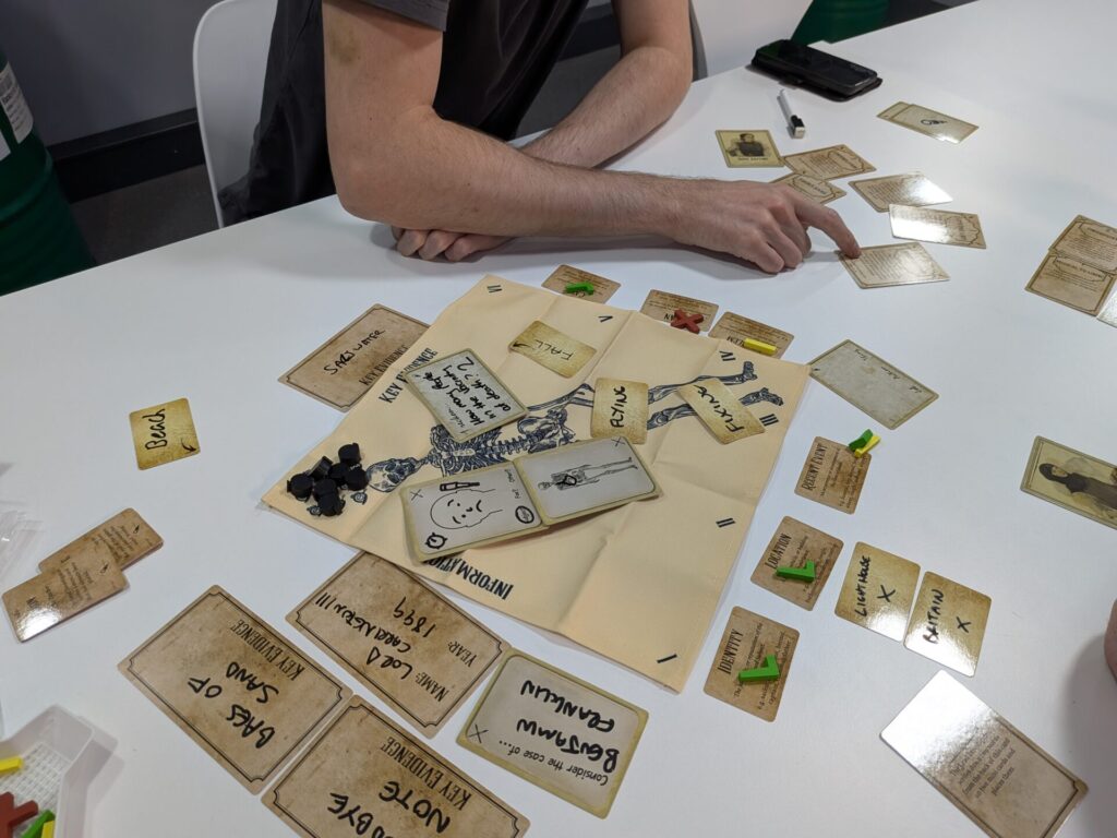 a game of here lies in play