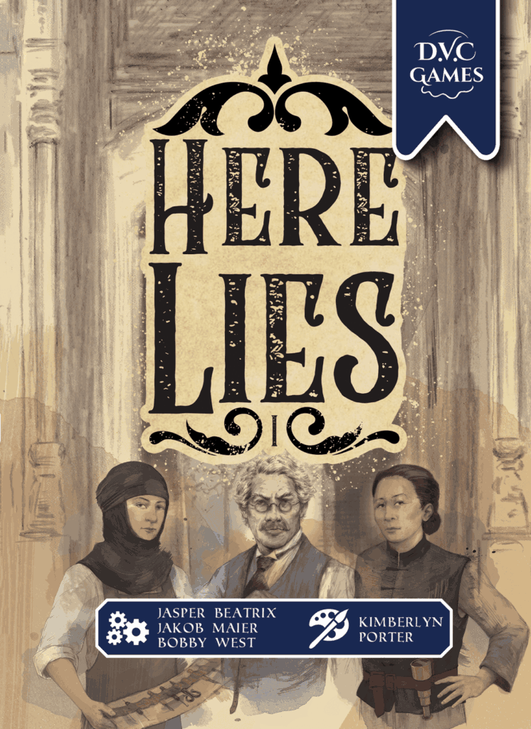 here lies box art
