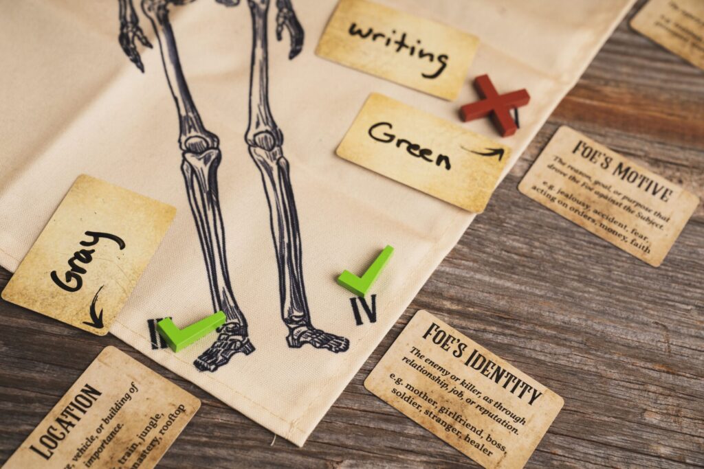 the here lies game board