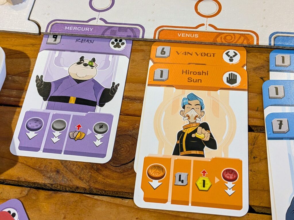 a close up of zenith cards